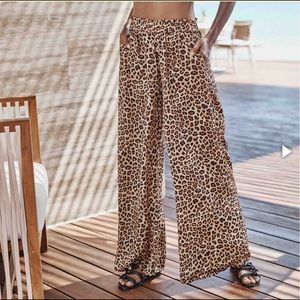 Summersalt perfect palazzo leopard